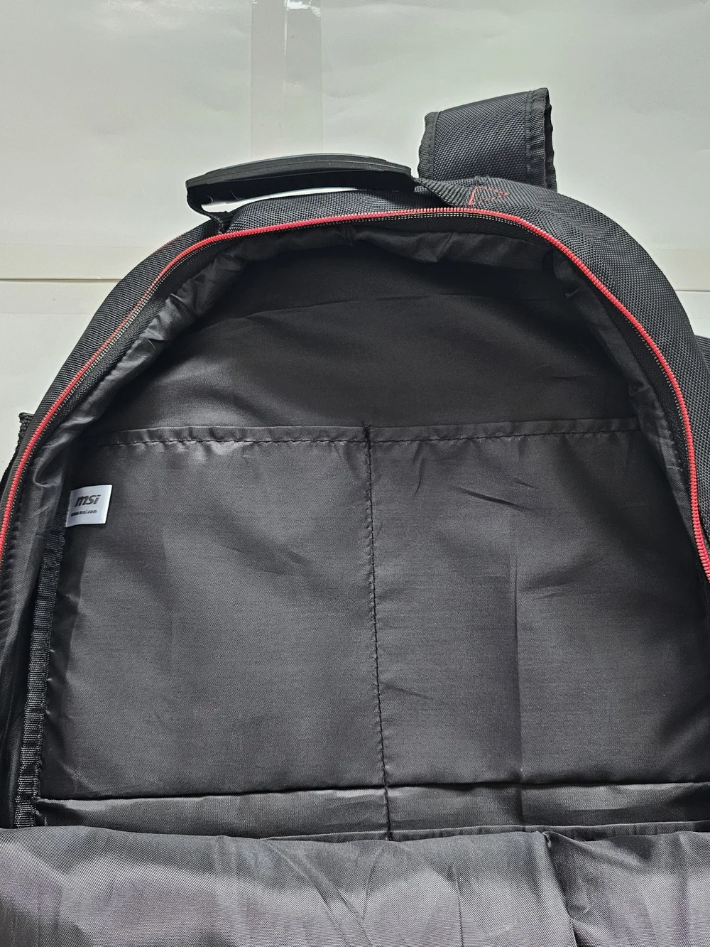 MSI Black and Red Gaming Backpack